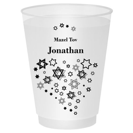 Jewish Star Party Shatterproof Cups